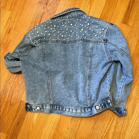 Studded Denim Jacket - Picture 2 of 4